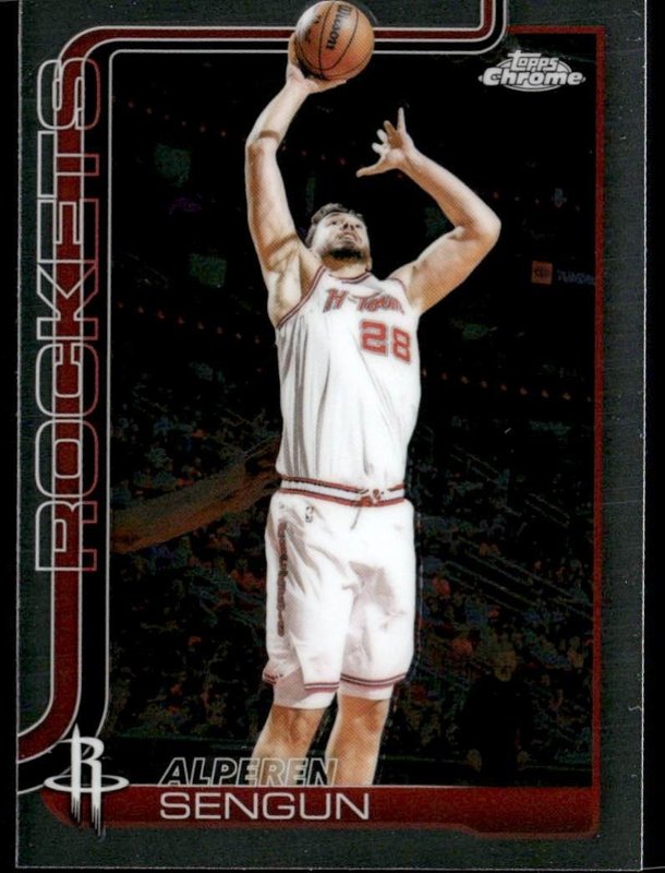 2025-26 Topps Chrome Update #38 Alperen Sengun