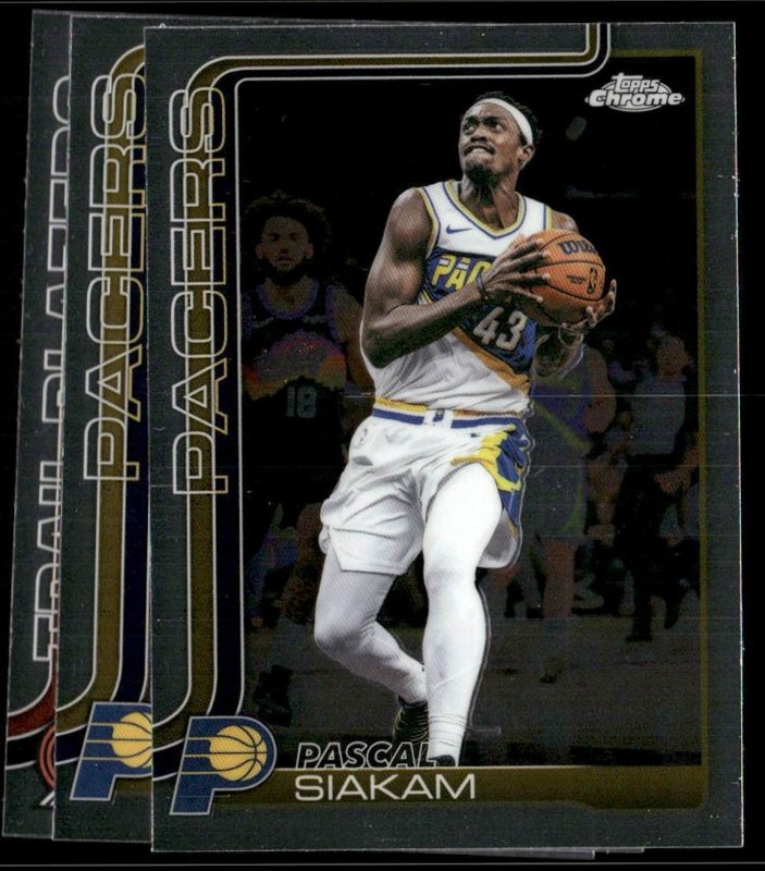 2025-26 Topps Chrome Update #27 Pascal Siakam