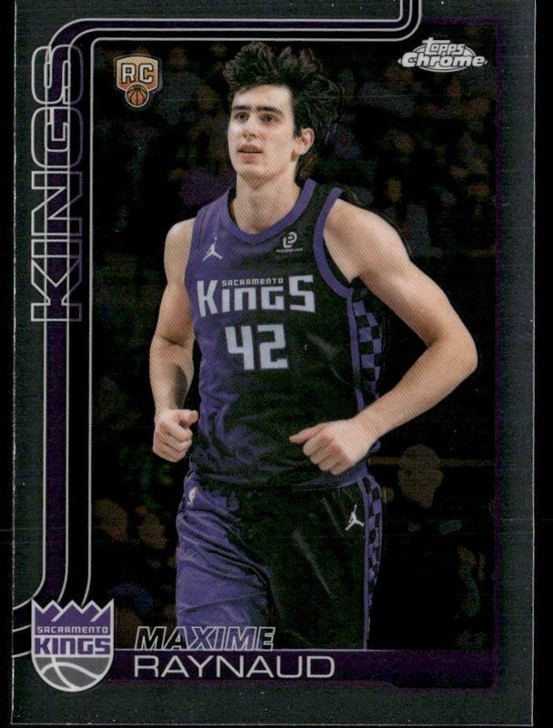 2025-26 Topps Chrome Update #193 Maxime Raynaud