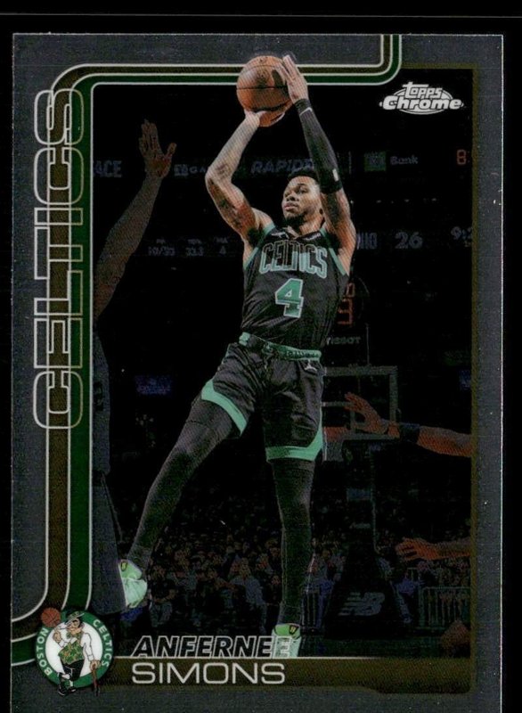 2025-26 Topps Chrome Update #76 Anfernee Simons