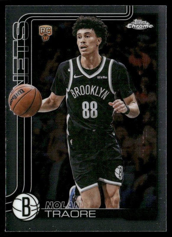 2025-26 Topps Chrome Update #169 Nolan Traore