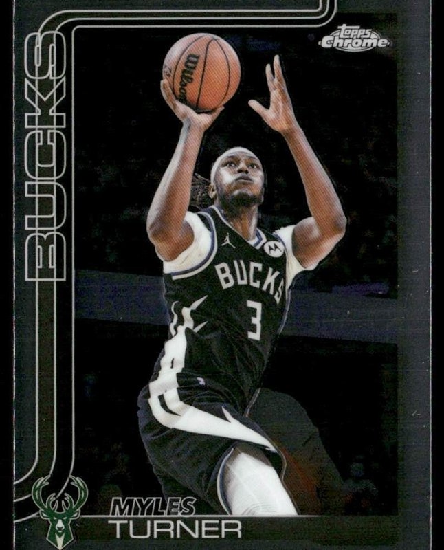 2025-26 Topps Chrome Update #70 Myles Turner