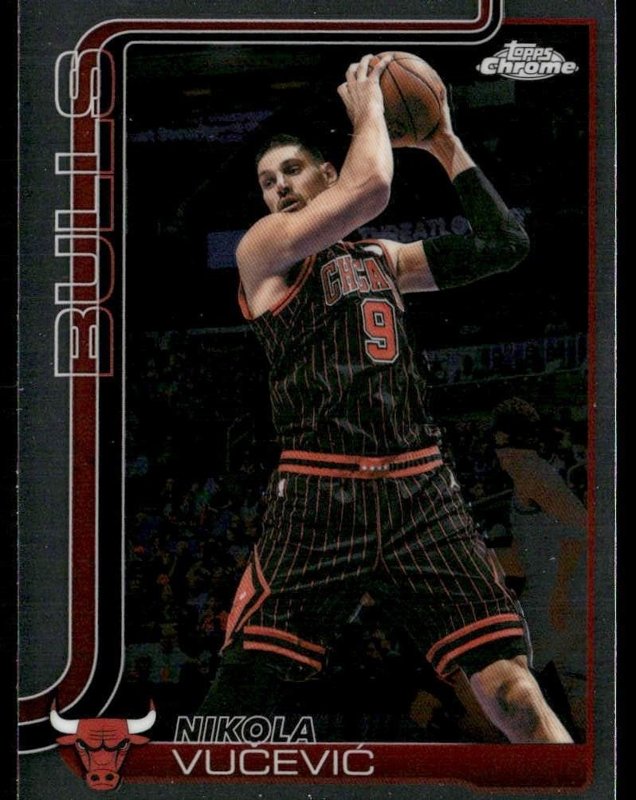 2025-26 Topps Chrome Update #78 Nikola Vučević