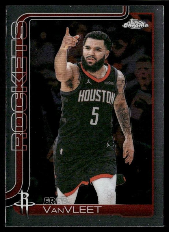 2025-26 Topps Chrome Update #61 Fred VanVleet