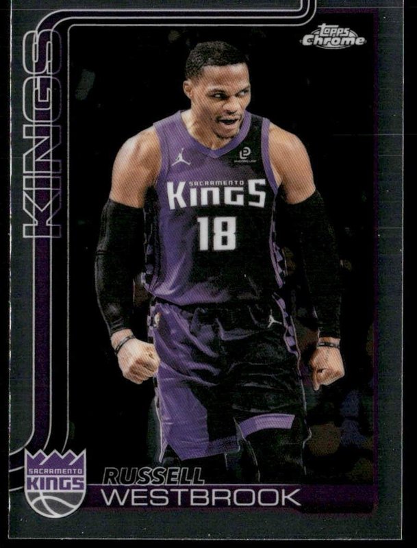 2025-26 Topps Chrome Update #84 Russell Westbrook