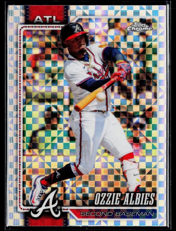2026 Topps Chrome #297 Ozzie Albies X-Fractors