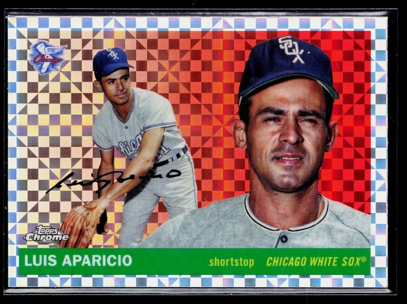 2025 Topps Chrome Platinum #413 Luis Aparicio X-Fractors