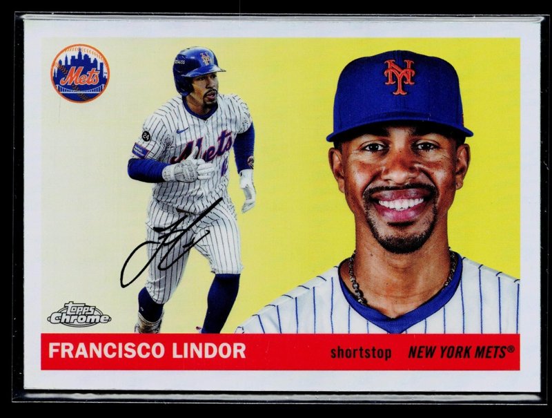2025 Topps Chrome Platinum #36 Francisco Lindor Refractors