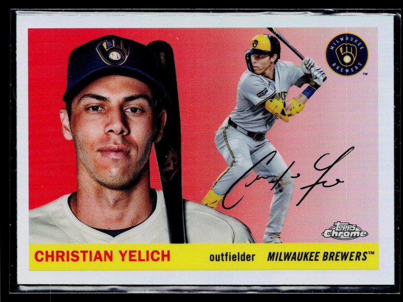 2025 Topps Chrome Platinum #19 Christian Yelich Refractors
