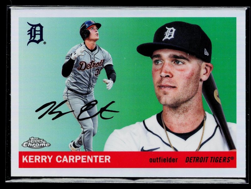 2025 Topps Chrome Platinum #69 Kerry Carpenter Refractors