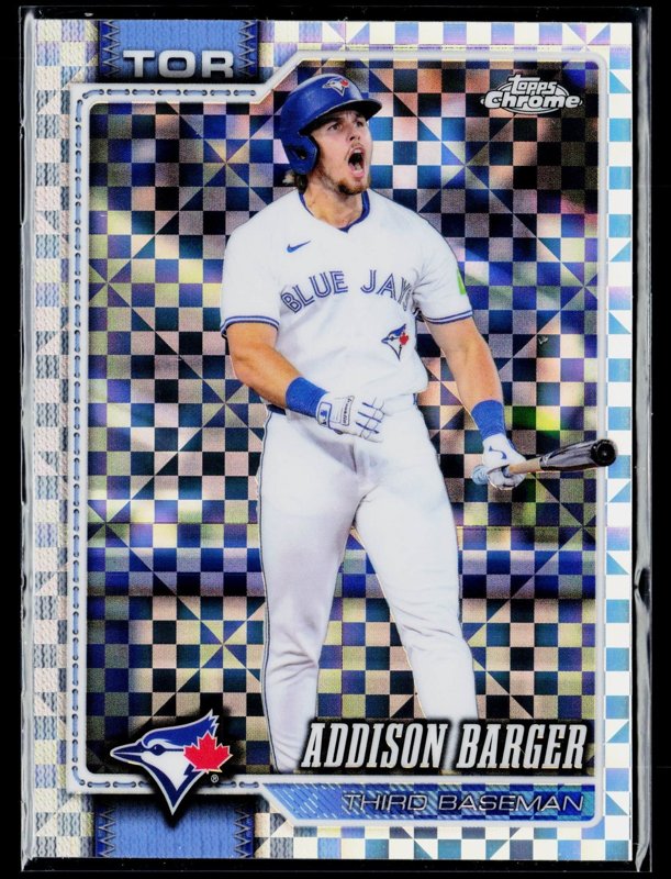 2026 Topps Chrome #276 Addison Barger X-Fractors