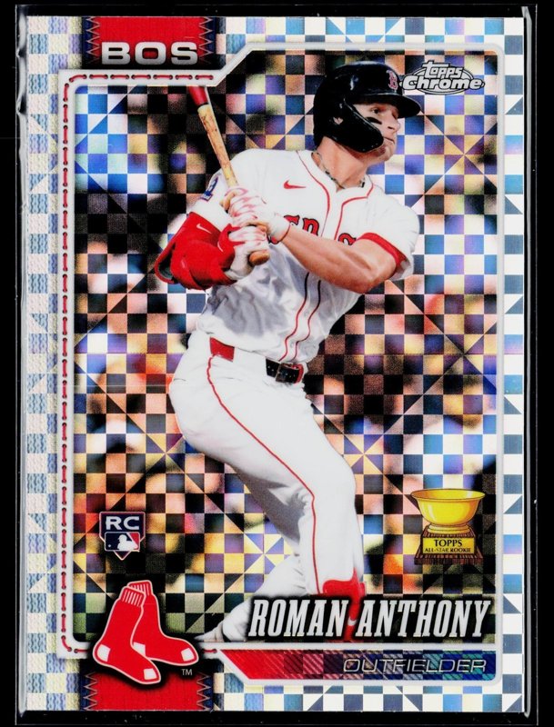 2026 Topps Chrome #225 Roman Anthony X-Fractors