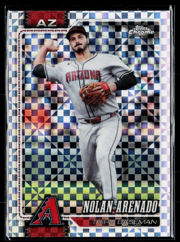 2026 Topps Chrome #182 Nolan Arenado X-Fractors