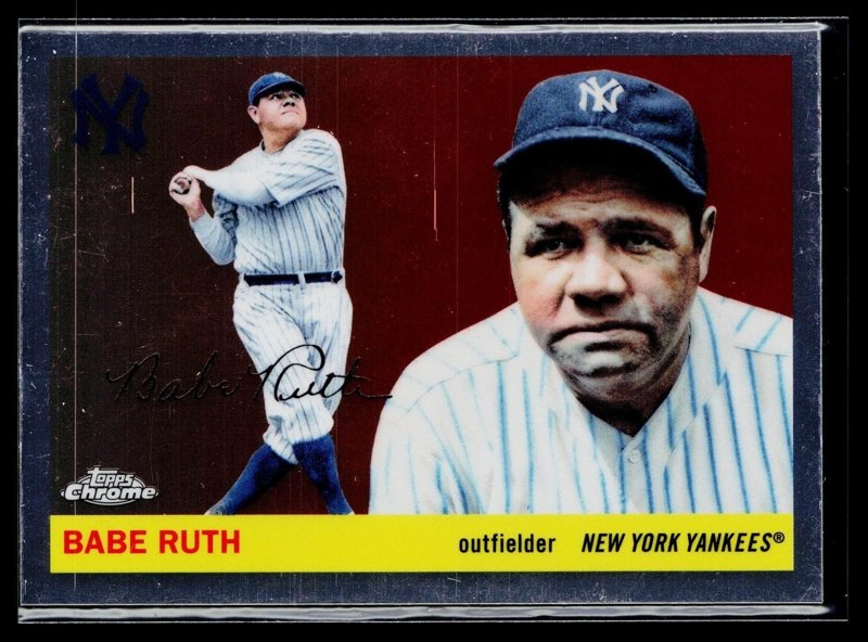 2025 Topps Chrome Platinum #418 Babe Ruth