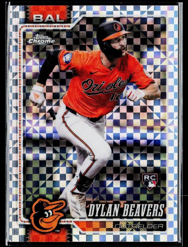 2026 Topps Chrome #218 Dylan Beavers X-Fractors