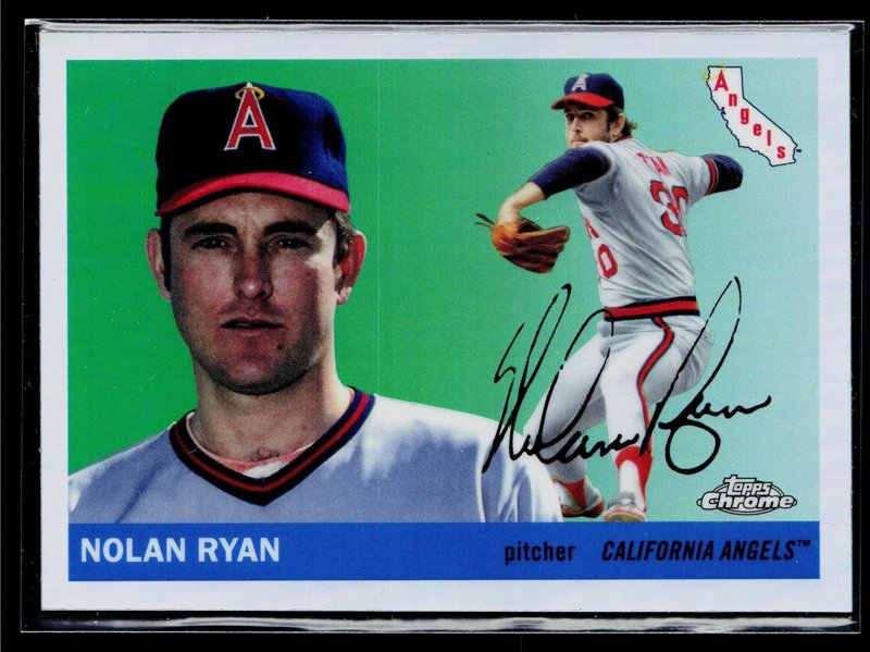 2025 Topps Chrome Platinum #398 Nolan Ryan Refractors