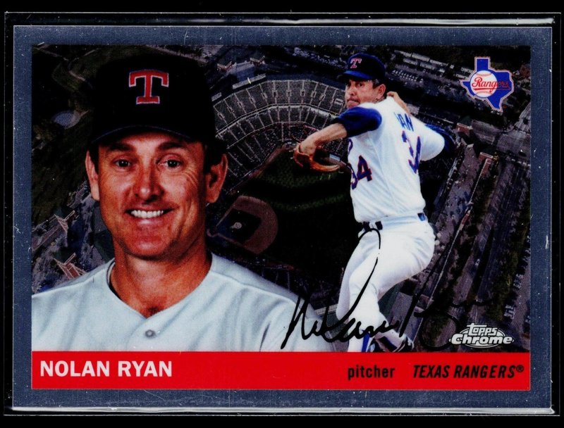 2025 Topps Chrome Platinum #55CV-74 Nolan Ryan 1955 Topps City Variations