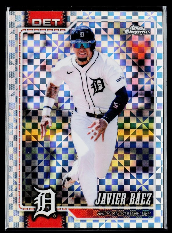 2026 Topps Chrome #81 Javier Báez X-Fractors