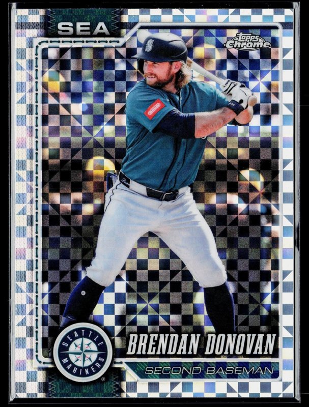 2026 Topps Chrome #68 Brendan Donovan X-Fractors