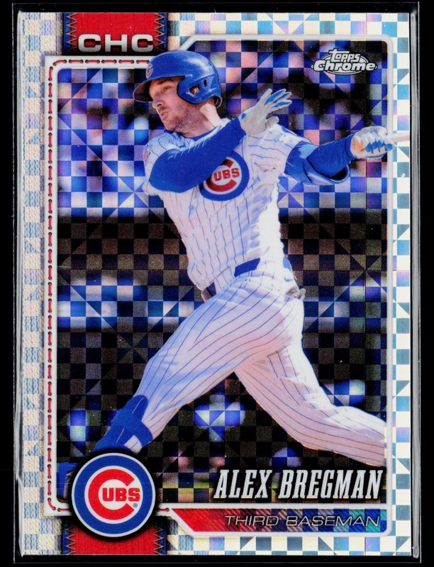 2026 Topps Chrome #30 Alex Bregman X-Fractors