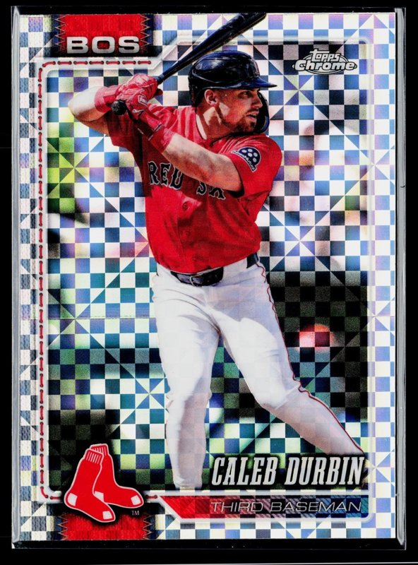 2026 Topps Chrome #209 Caleb Durbin X-Fractors