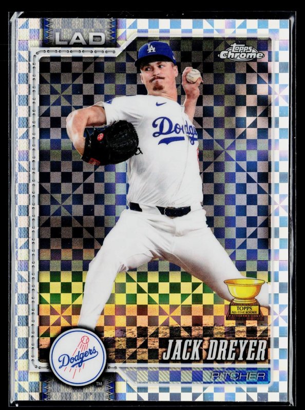 2026 Topps Chrome #52 Jack Dreyer X-Fractors