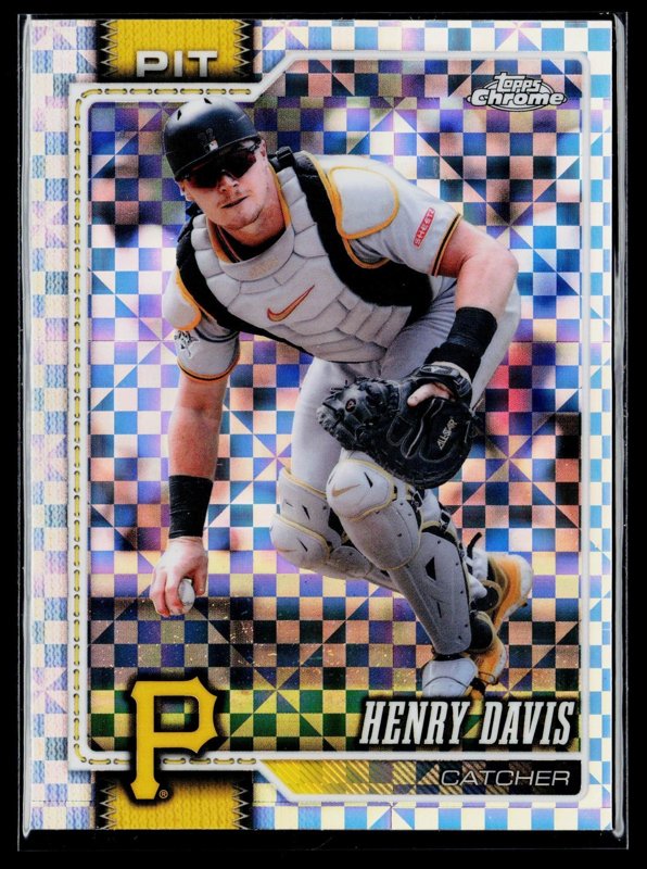 2026 Topps Chrome #190 Henry Davis X-Fractors