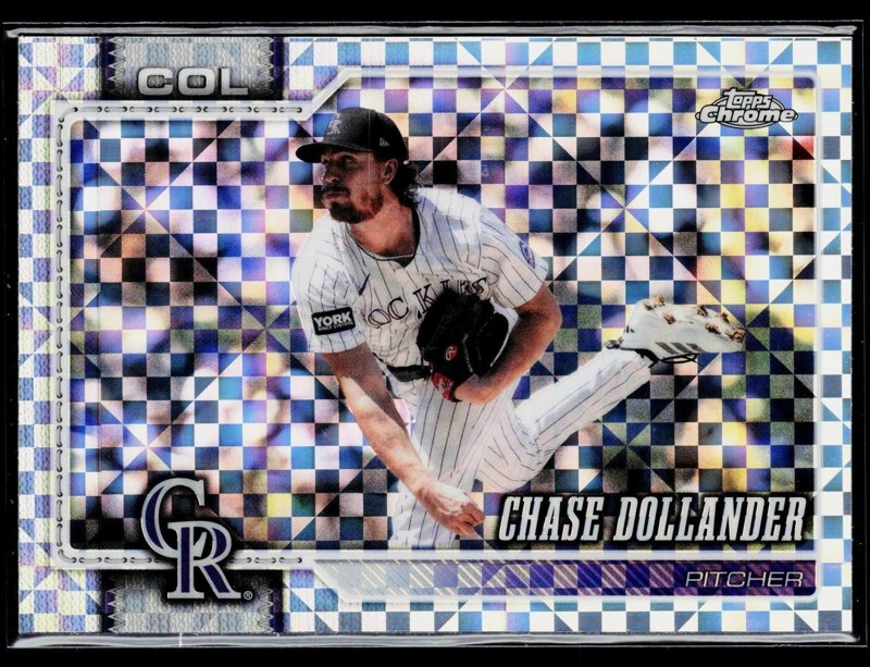 2026 Topps Chrome #277 Chase Dollander X-Fractors