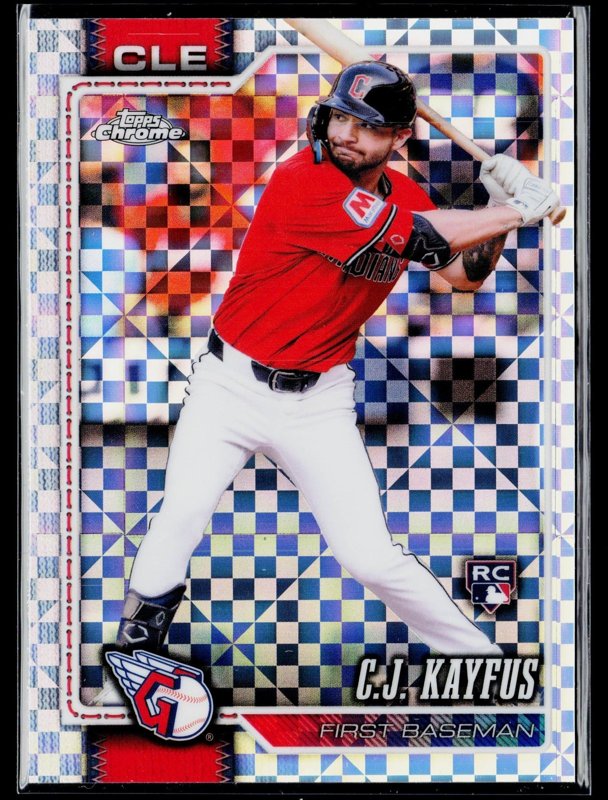 2026 Topps Chrome #46 C.J. Kayfus X-Fractors