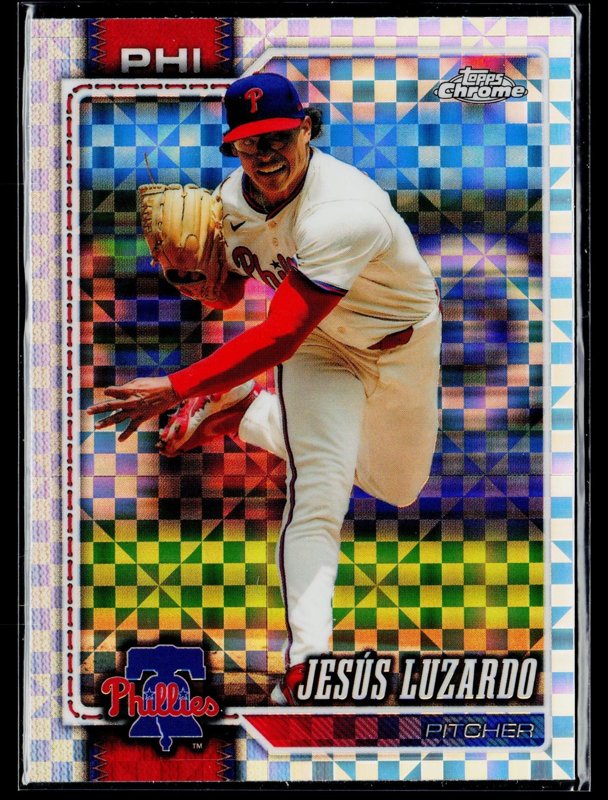 2026 Topps Chrome #265 Jesús Luzardo X-Fractors