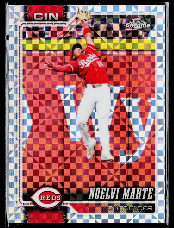 2026 Topps Chrome #11 Noelvi Marte X-Fractors