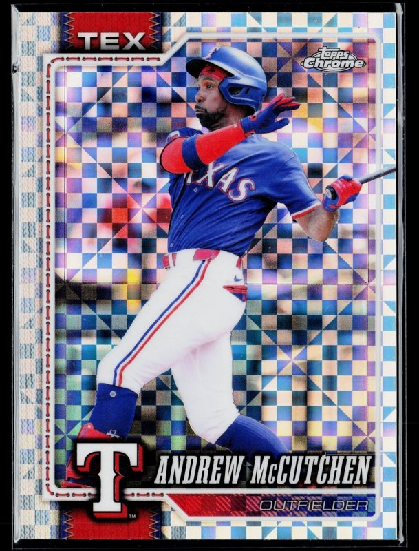 2026 Topps Chrome #214 Andrew McCutchen X-Fractors