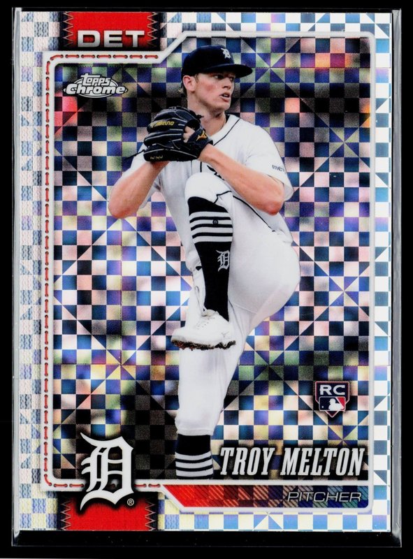 2026 Topps Chrome #202 Troy Melton X-Fractors