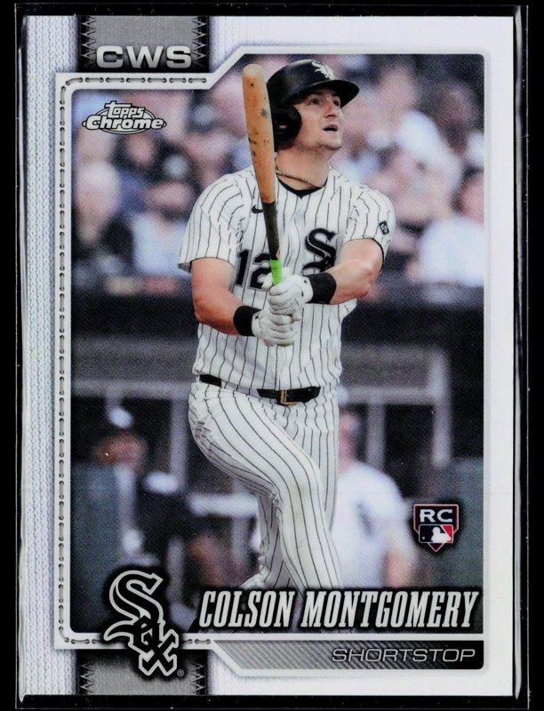 2026 Topps Chrome #259 Colson Montgomery Refractors