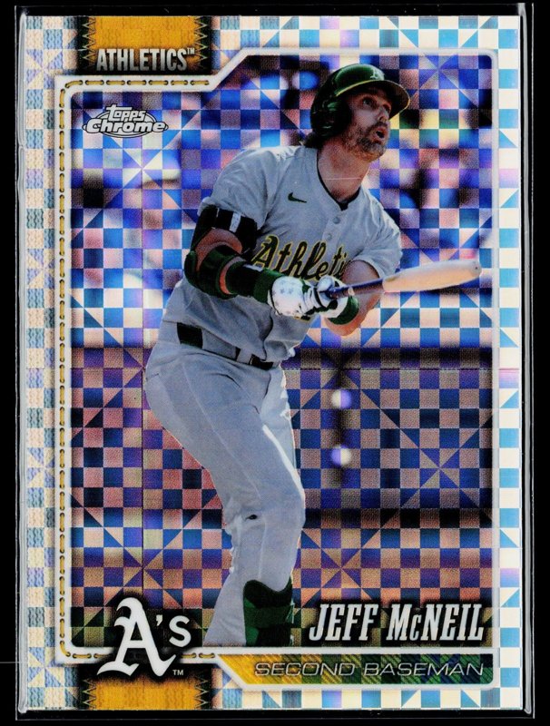 2026 Topps Chrome #164 Jeff McNeil X-Fractors