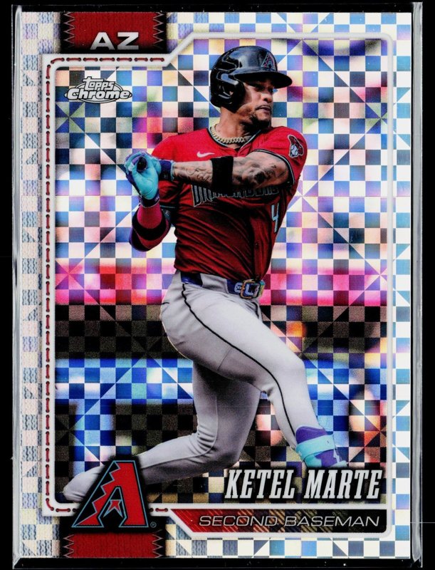 2026 Topps Chrome #99 Ketel Marte X-Fractors