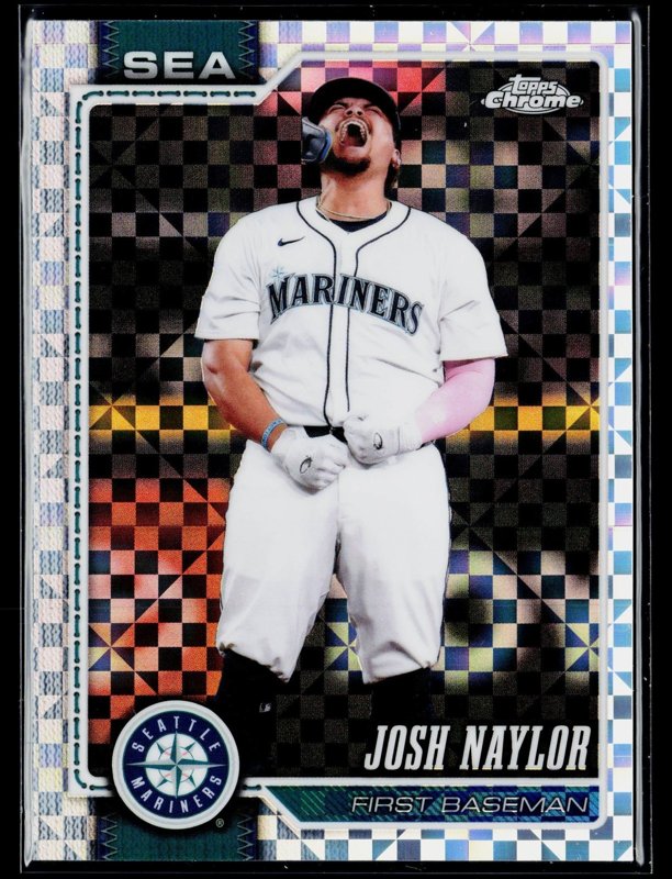 2026 Topps Chrome #201 Josh Naylor X-Fractors