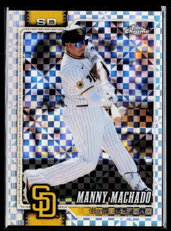2026 Topps Chrome #154 Manny Machado X-Fractors