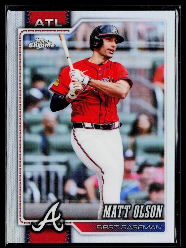 2026 Topps Chrome #241 Matt Olson Refractors