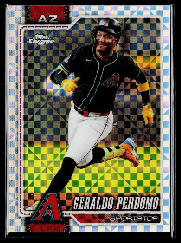 2026 Topps Chrome #228 Geraldo Perdomo X-Fractors