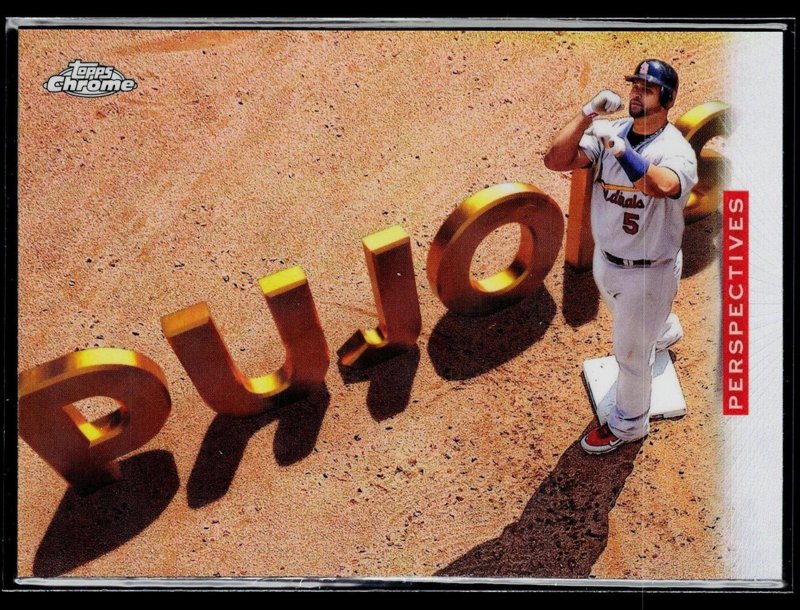 2026 Topps Chrome #P-9 Albert Pujols Perspectives