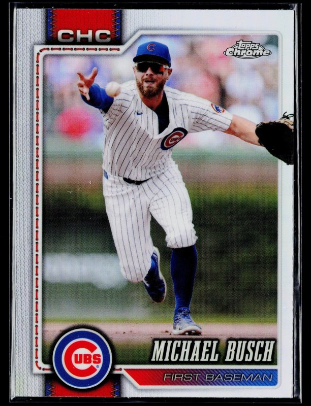2026 Topps Chrome #26 Michael Busch Refractors