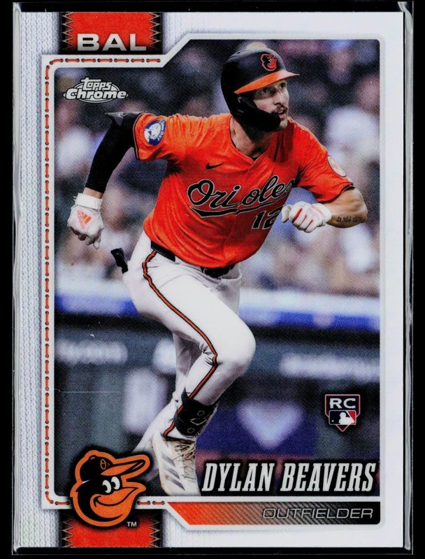 2026 Topps Chrome #218 Dylan Beavers Refractors