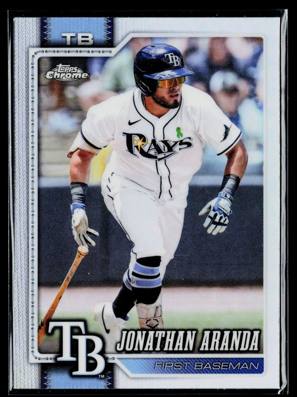 2026 Topps Chrome #174 Jonathan Aranda Refractors