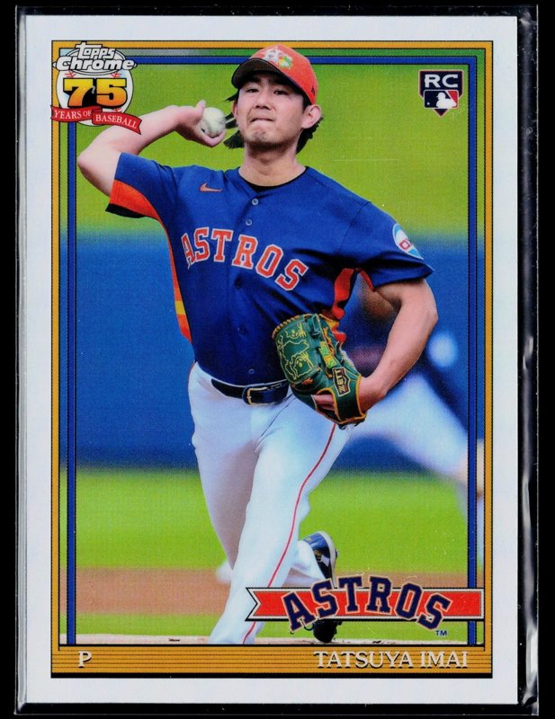 2026 Topps Chrome #91CB-23 Tatsuya Imai 1991 Topps Baseball 35th Anniversary