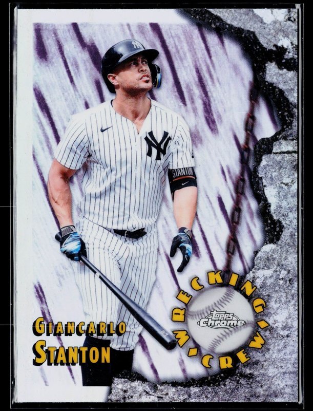 2026 Topps Chrome #WC-8 Giancarlo Stanton Wrecking Crew
