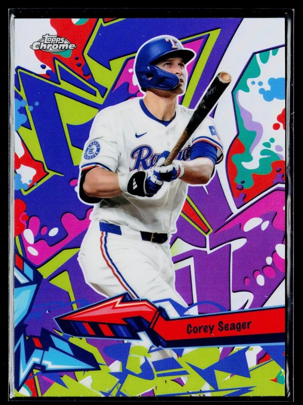 2026 Topps Chrome #WST-15 Corey Seager Wild Style
