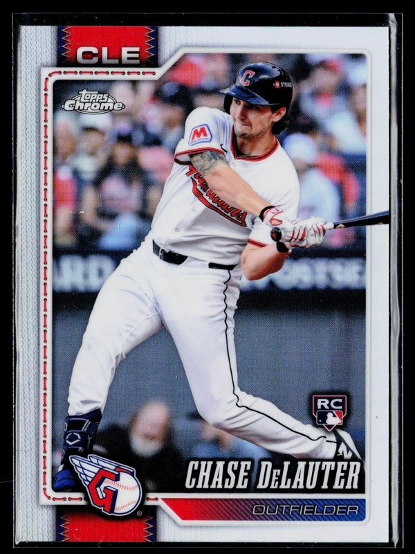 2026 Topps Chrome #284 Chase DeLauter Refractors