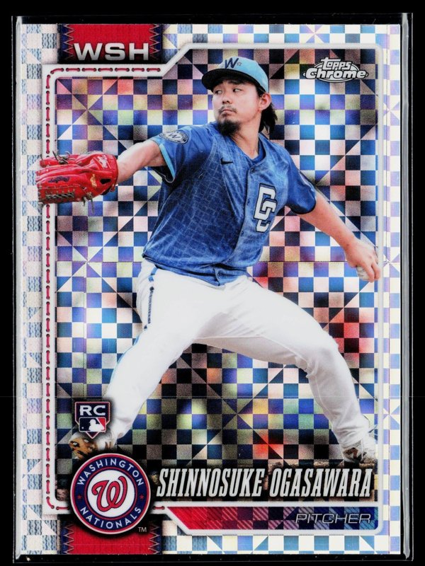 2026 Topps Chrome #64 Shinnosuke Ogasawara X-Fractors