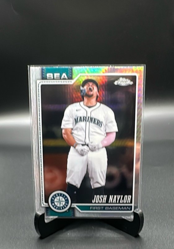 2026 Topps Chrome #201 Josh Naylor Refractors